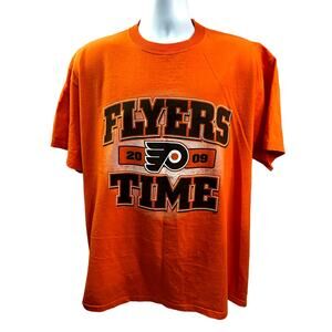 Vintage Philadelphia Flyers Hockey T-Shirt Men's X Large SS Flyers time